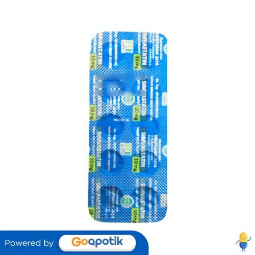 Simvastatin Hexpharm 10 Mg Strip 10 Tablet