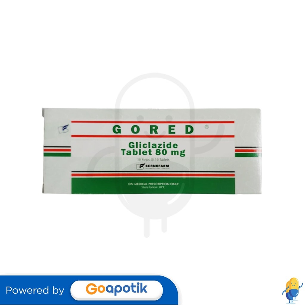 Gored 80 Mg Box 100 Tablet