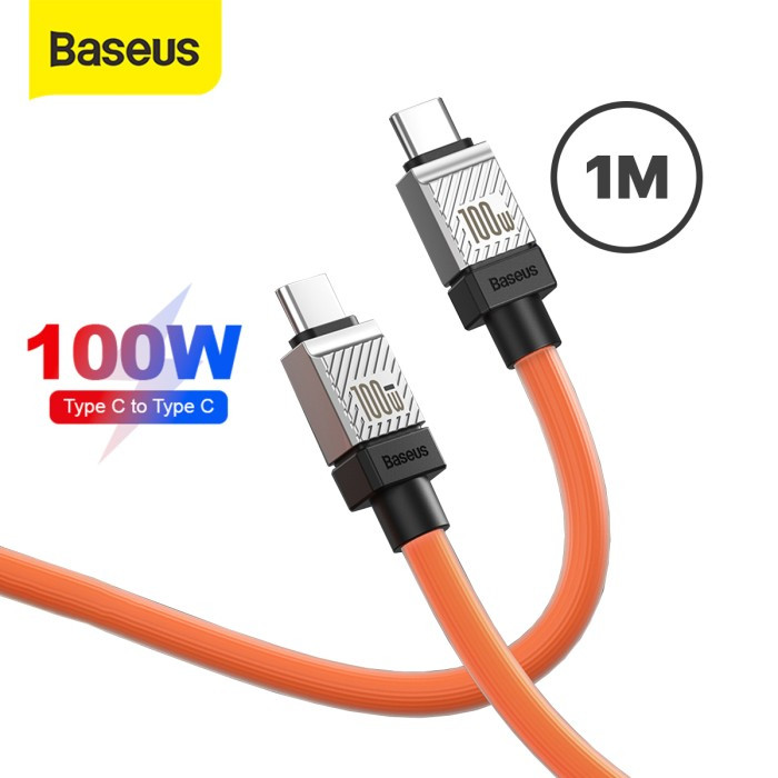 BASEUS Kabel Data COOLPLAY Type C to Type C 100W PD Fast Charging