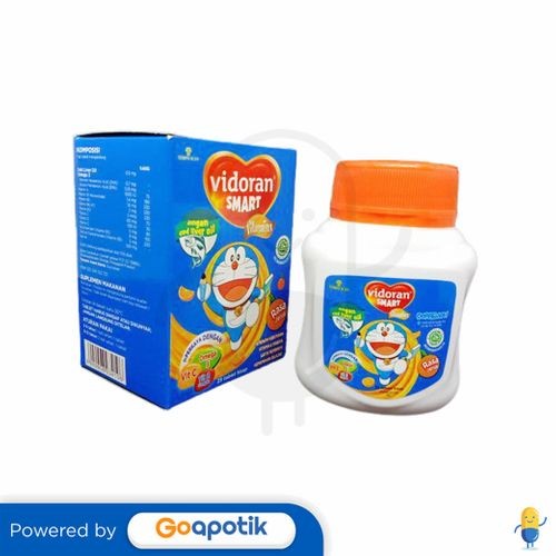 Vidoran Smart Rasa Jeruk Box 25 Tablet