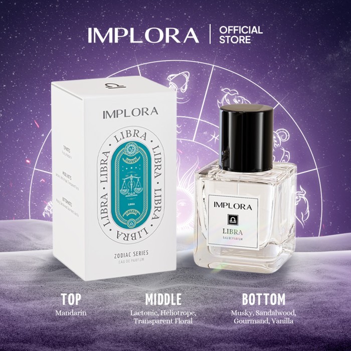 Implora Zodiac Series Eau De Parfum - Libra