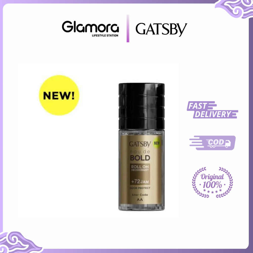 [GLAMORA] GATSBY Deo Bold Roll On Star Code 50ml