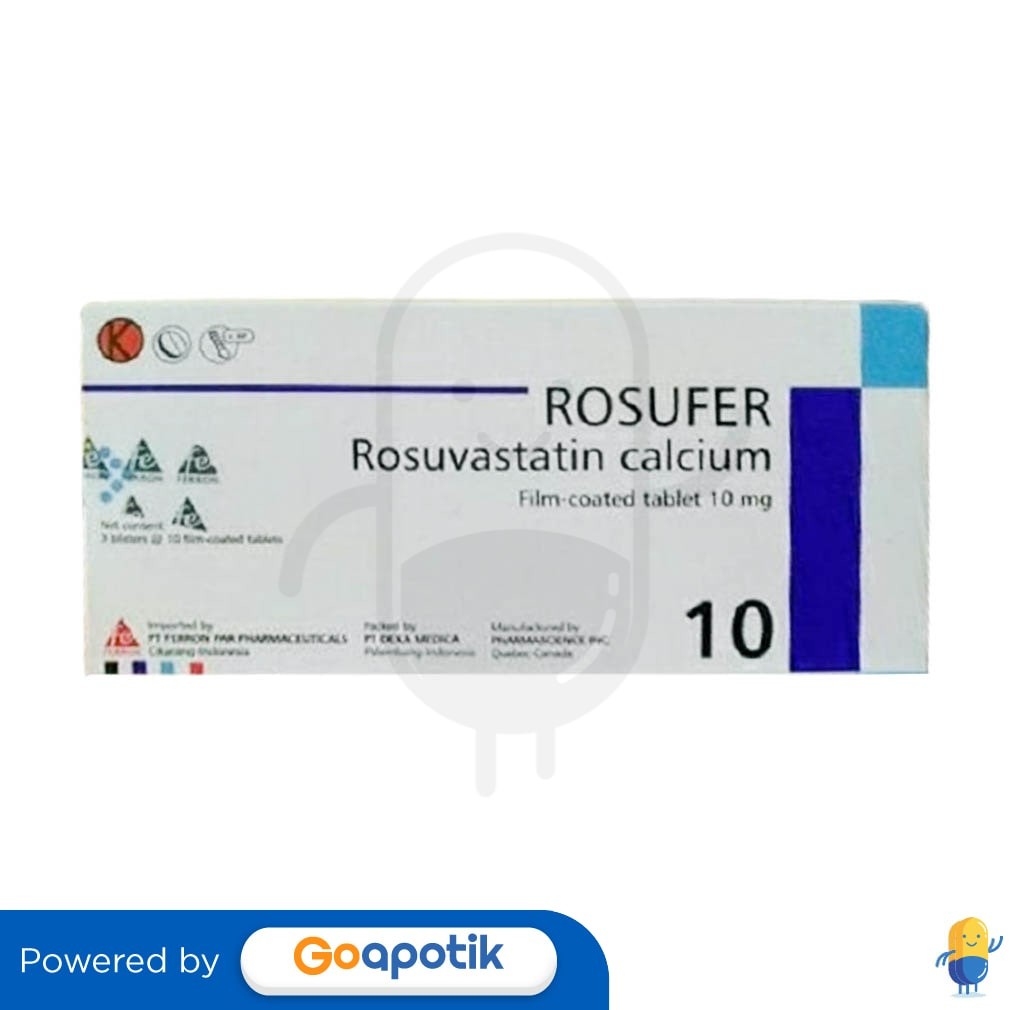 Rosufer 10 Mg Box 30 Tablet