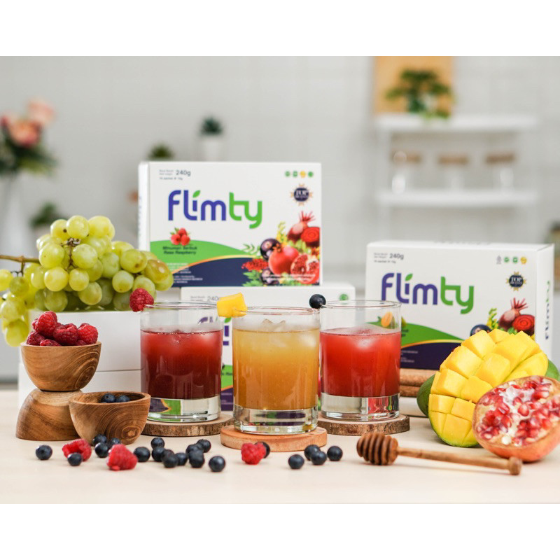 Flimty fiber raspberry 1 box (16 sachet)