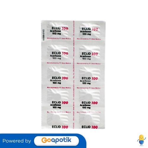 Eclid 100 Mg Strip 10 Tablet