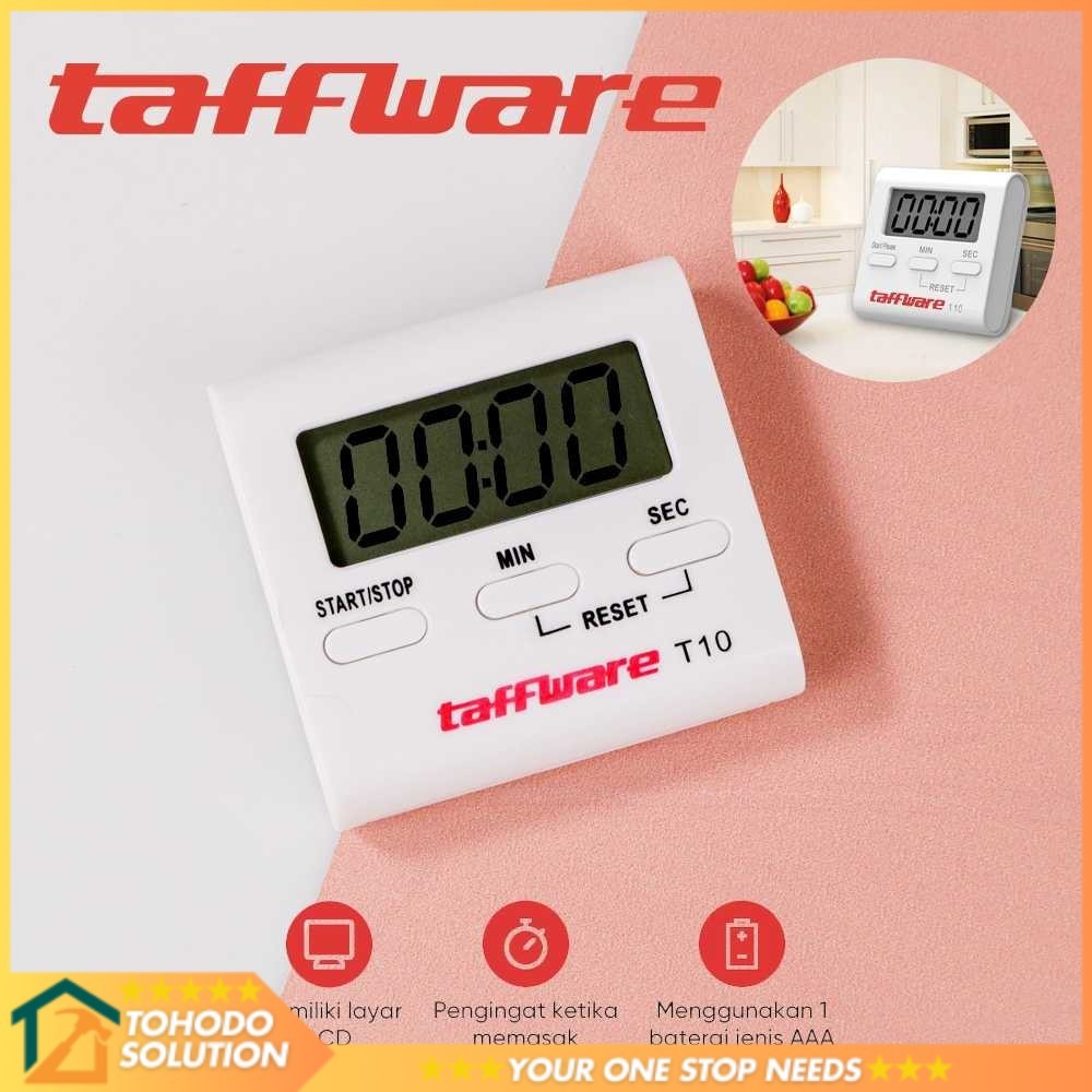 Taffware Timer Masak Dapur Countdown Digital Alarm Clock - T10
