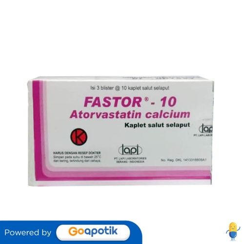 Fastor 10 Mg Box 30 Kaplet