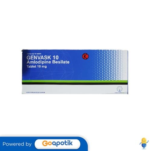 Genvask 10 Mg Box 30 Tablet