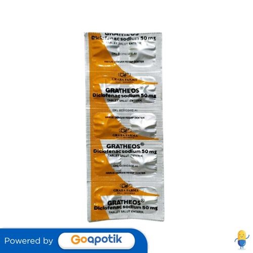 Gratheos 50 Mg Strip 10 Tablet