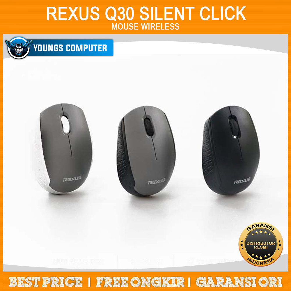 REXUS MOUSE WIRELESS  Q30 OFFICE SILENT