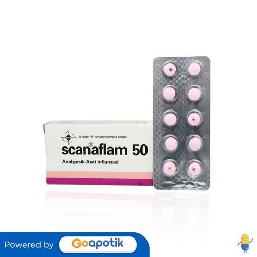 Scanaflam 50 Mg Box 50 Tablet