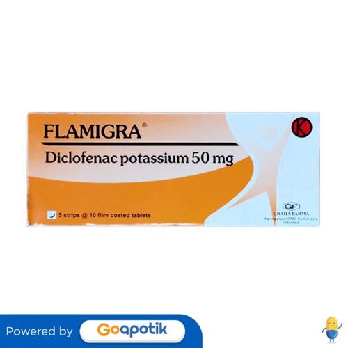 Flamigra 50 Mg Box 50 Tablet