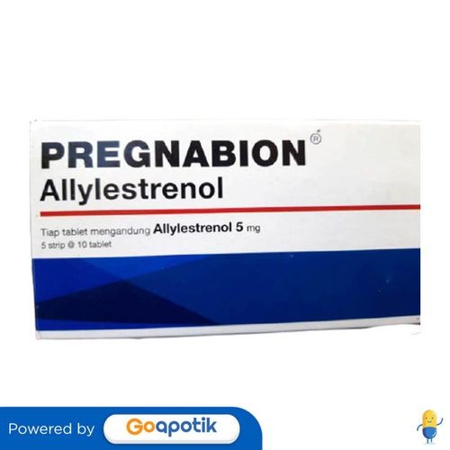 Pregnabion 5 Mg Box 50 Tablet