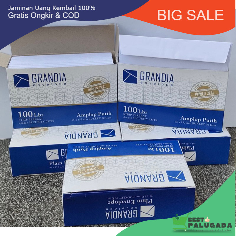 AMPLOP GRANDIA 100pc LEM