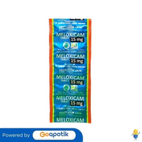 Meloxicam Hexpharm 15 Mg Strip 10 Tablet