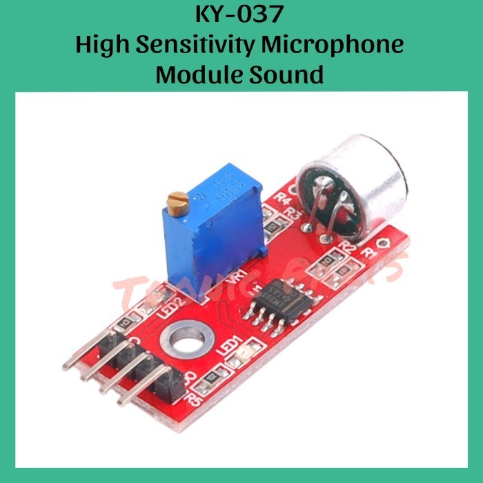 KY-037 High Sensitivity Microphone Module Sound Sensor for Arduino