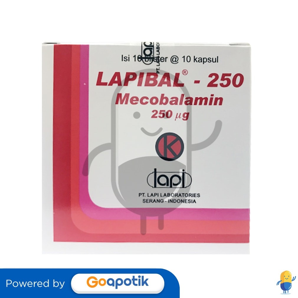 Lapibal 250 Mcg Box 100 Kapsul