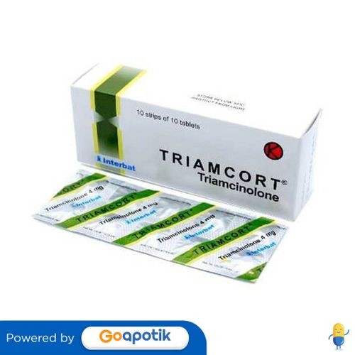 Triamcort 4 Mg Box 100 Tablet