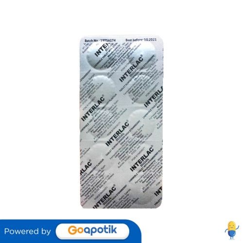 Interlac Rasa Strawberry Strip 10 Tablet