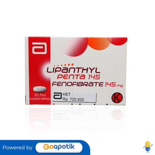 Lipanthyl Penta 145 Mg Box 30 Tablet