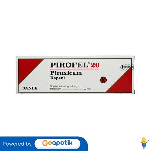 Pirofel 20 Mg Box 100 Kapsul
