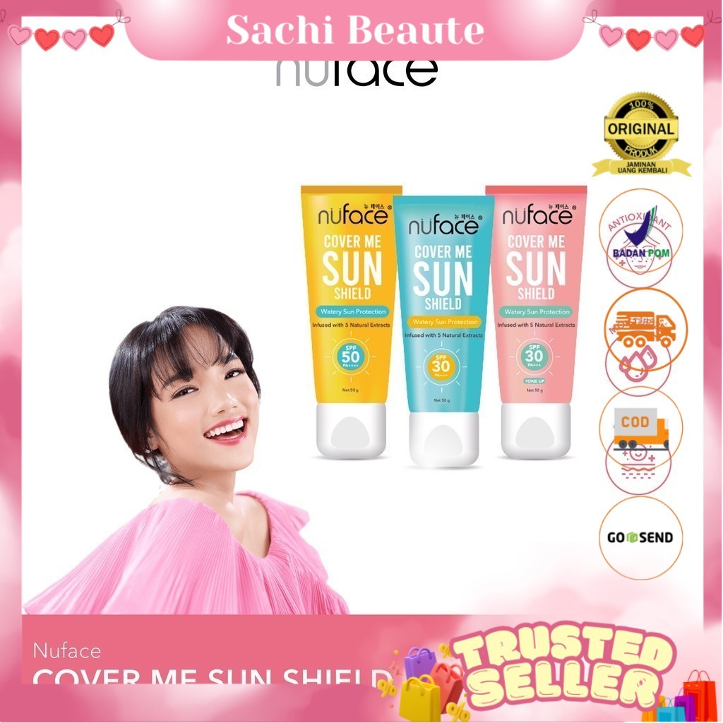 Nuface Sunscreen Cover Me Sun Shield BPOM