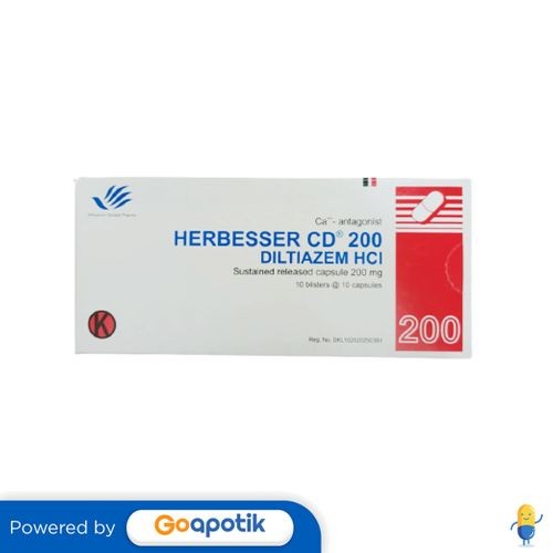 Herbesser Cd 200 Box 100 Kapsul