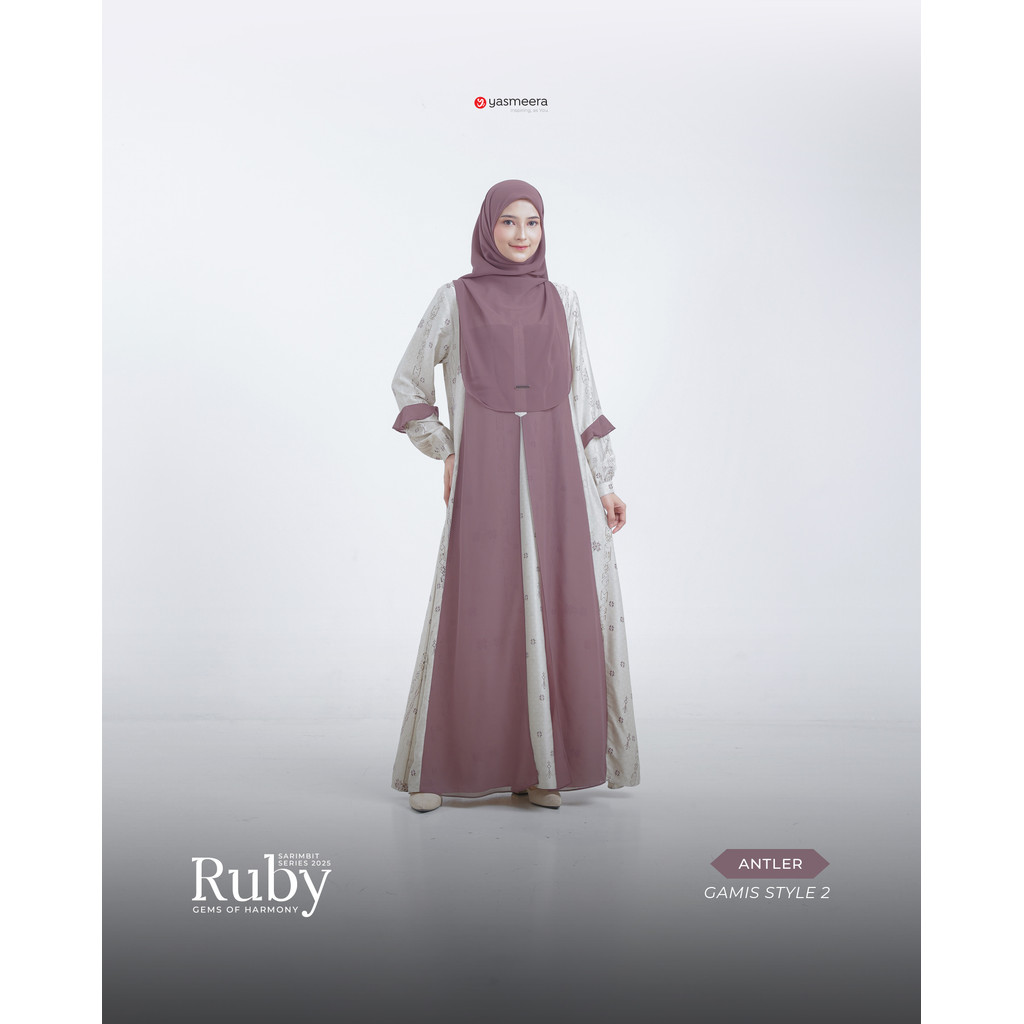 Saeimbit Gamis Ruby Dewasa Style 2 El-Rasheed by Yasmeera