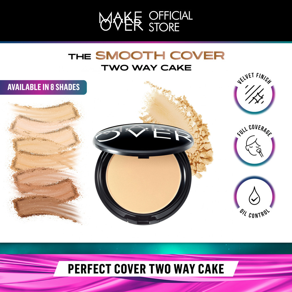 MAKE OVER Perfect Cover Two Way Cake SPF15