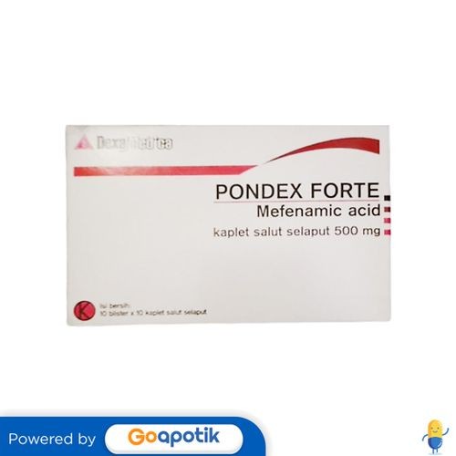 Pondex 500 Mg Box 100 Tablet