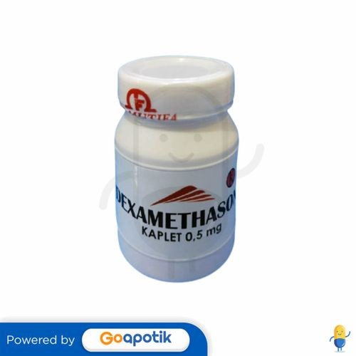Dexamethasone Mutifa 0.5 Mg Botol 100 Kaplet