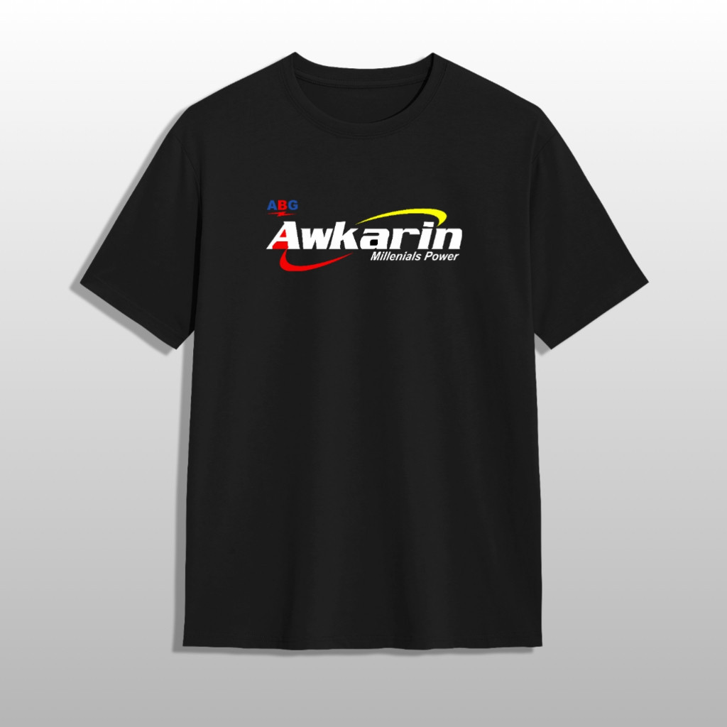 Kaos Plesetan AWKARIN Katun Combed