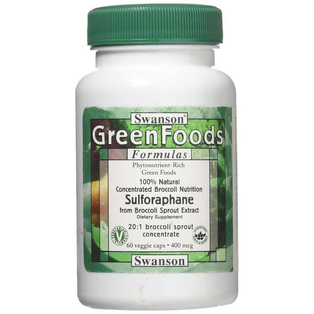 Swanson Sulforaphane - Broccoli Sprout Extract Supporting Cellular,