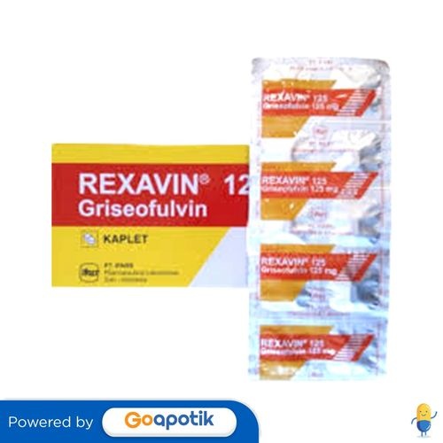 Rexavin 125 Mg Kaplet Box