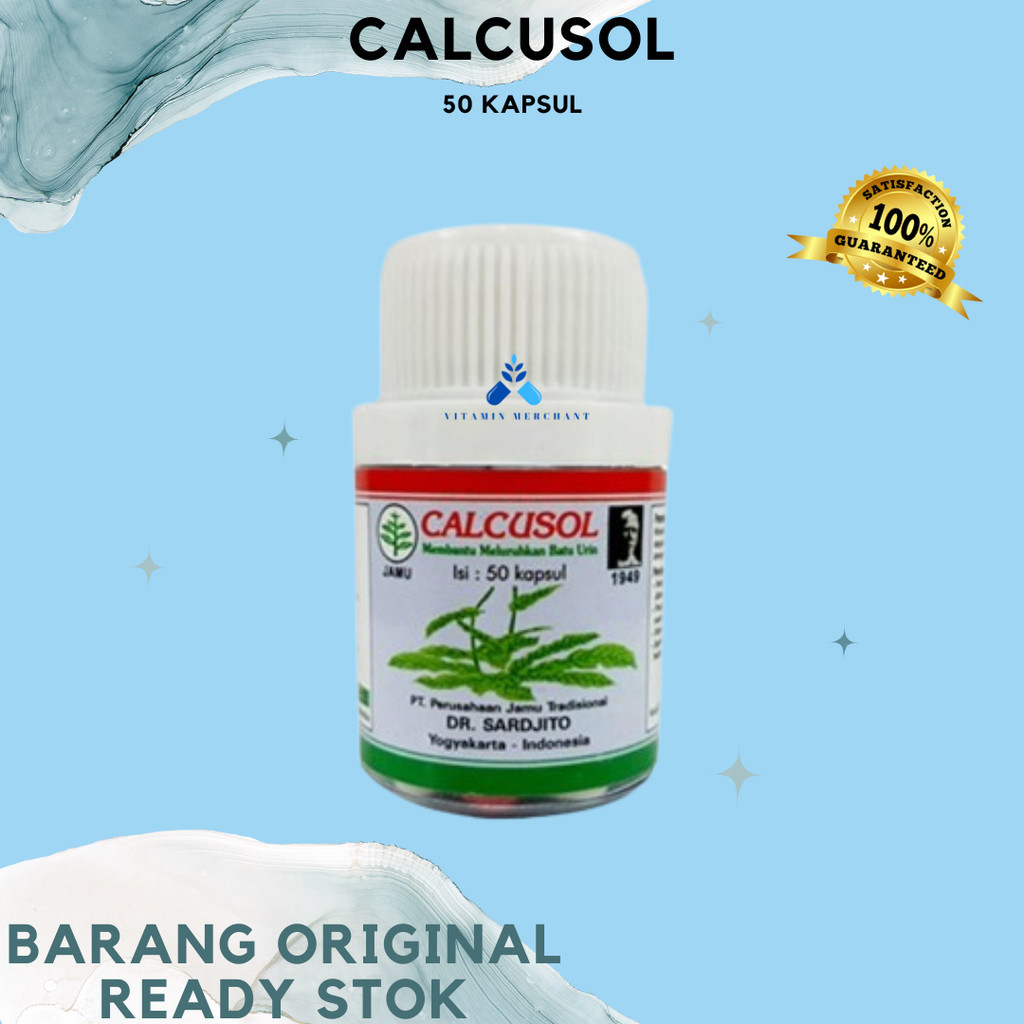 Calcusol 50 Kapsul - Vitamin Herbal - vm2