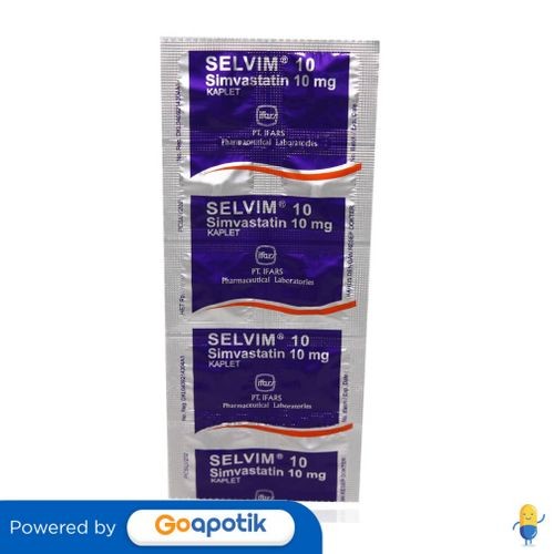 Selvim 10 Mg Strip 10 Kaplet