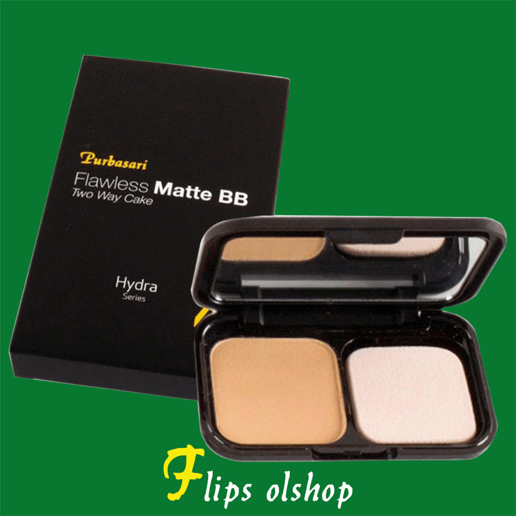 FLAWLESS MATTE BB TWO WAY CAKE PURBASARI