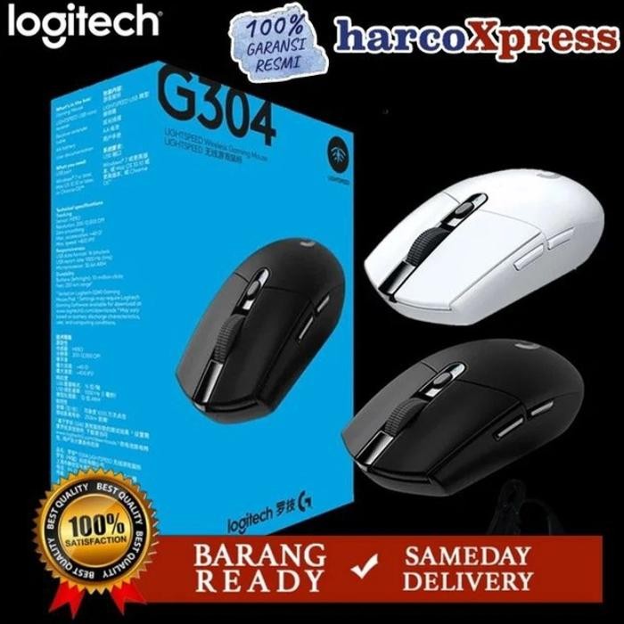 Mouse Logitech G304 Wireless Gaming - Putih