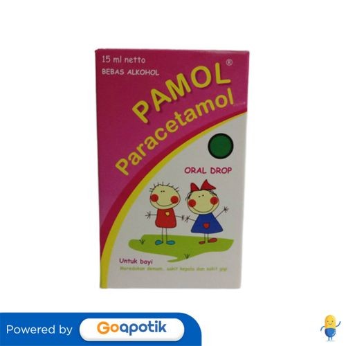 Pamol Drops Isi 15 Ml Botol