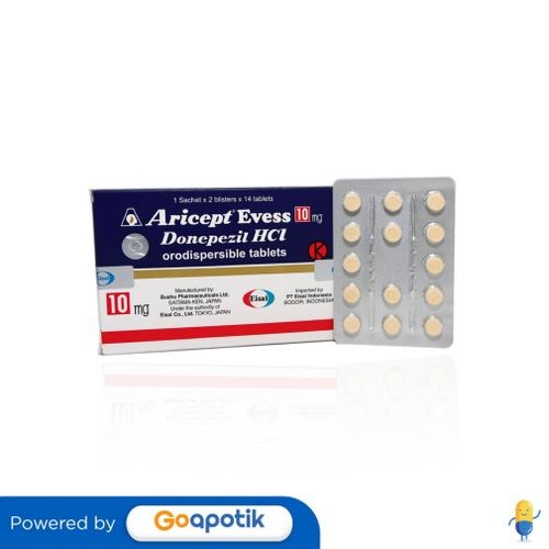 Aricept Evess 10 Mg Box 28 Tablet