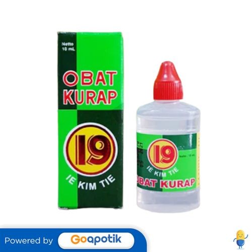 Cap 19 Obat Kurap 10 Ml Botol