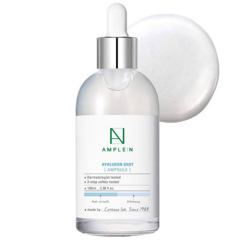ample:n hyaluron shot ampoule 30ml | sample sachet 1.5ml
