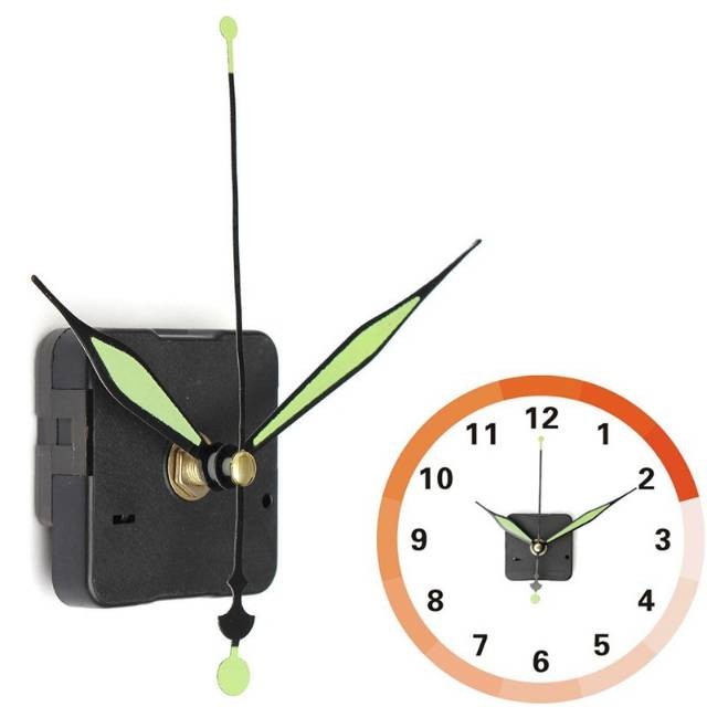 Mesin Jam Dinding DIY Replacement Silent Quartz