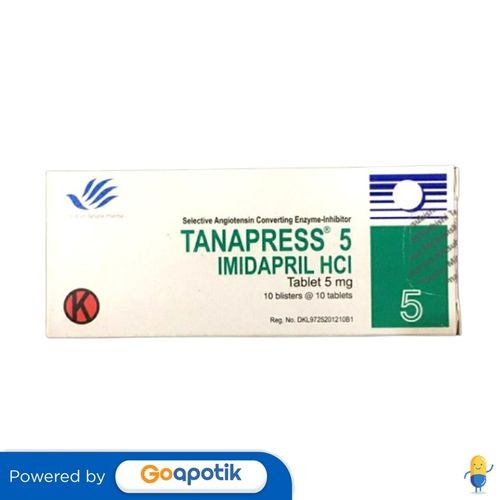Tanapress 5 Mg Box 30 Tablet
