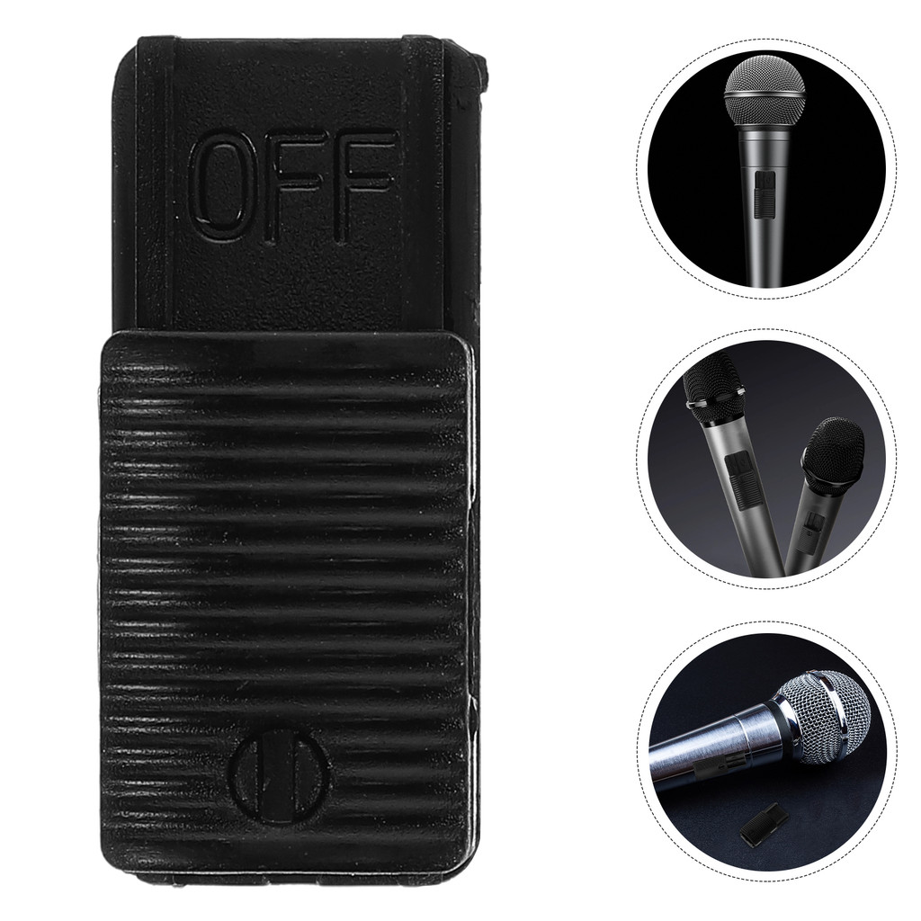 5 Pcs Microphone Switch Compact Control Small Audio Component Plastic Convenient