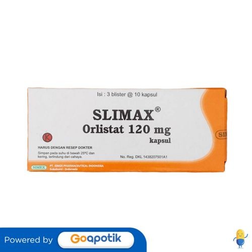 Slimax 120 Mg Box 30 Kapsul
