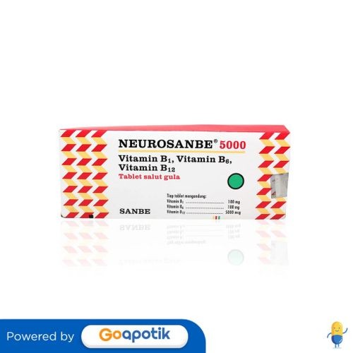 Neurosanbe 5000 Box 100 Tablet