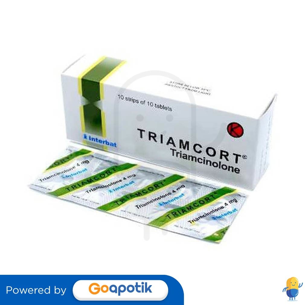 Triamcort 4 Mg Box 100 Tablet