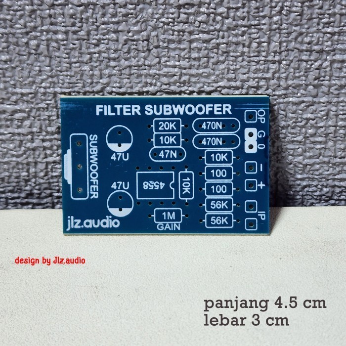 (TS)  PCB Filter Subwoofer 1 PotensiO
