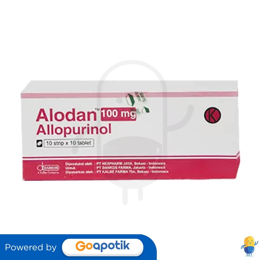 Alodan 100 Mg Box 100 Tablet